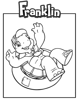 Coloriage Franklin 4