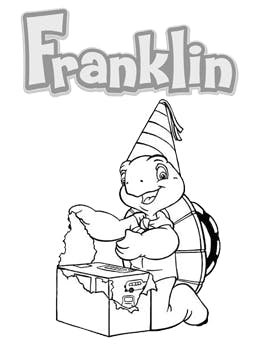Coloriage Franklin 6