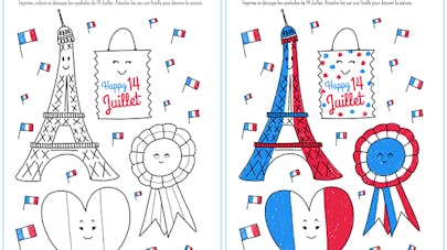 coloriage 14 juillet coloriage 14 juillet