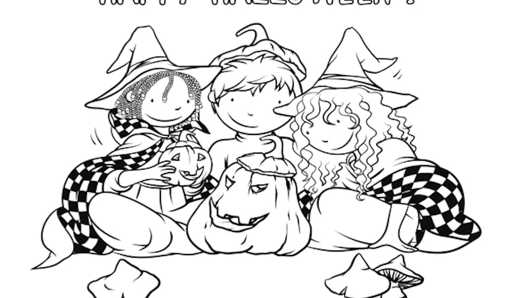 Coloriage Happy Halloween  MOMES.net