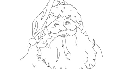 Coloriage Portrait Pere Noel Coloriage Le Portrait Du Pere Noel Momes Net Coloriage Portrait Pere Noel Coloriage Le Portrait Du Pere Noel Momes Net