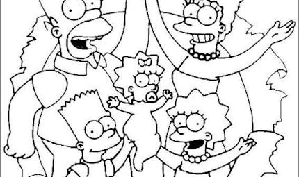 Coloriages Les Simpson Coloriages A Imprimer Momes Net Coloriages Les Simpson Coloriages A Imprimer Momes Net
