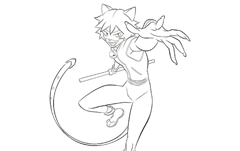 Coloriage Miraculous Chat Noir Coloriage Miraculous Chat Noir