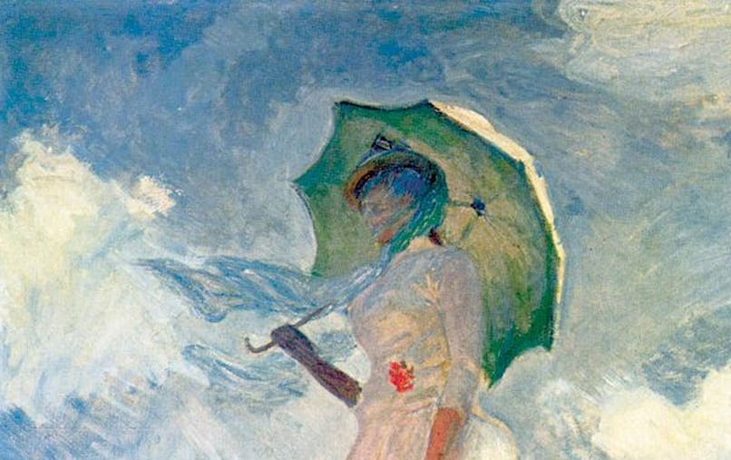 la femme à l'ombrelle la femme à l'ombrelle