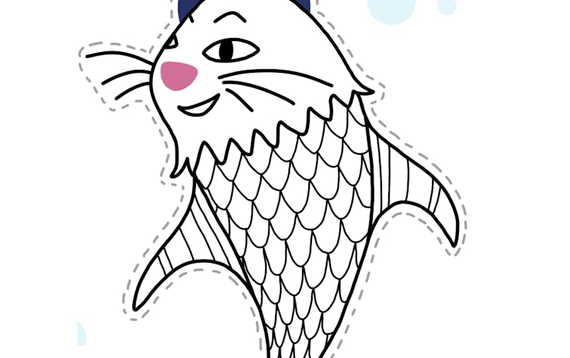 Coloriage Poisson D Avril Le Poisson Chat Momes Net Coloriage Poisson D Avril Le Poisson Chat Momes Net
