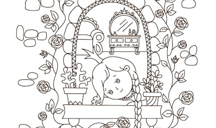 Coloriages De Princesse A Imprimer Momes Net Coloriages De Princesse A Imprimer Momes Net