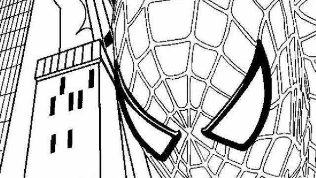 Coloriage SpiderMan 12  MOMES.net