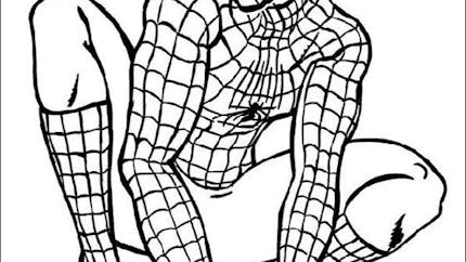 Coloriage Spiderman (2)