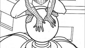 Coloriage Spider-Man 4