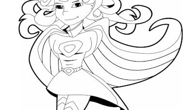 Coloriage Super Brenda Coloriage Super Brenda