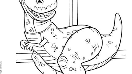 Coloriage Toy Story - Dinosaure