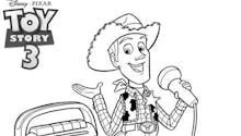 Coloriage Toy Story - Woody