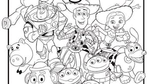 Coloriage Toy Story