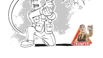 Coloriage Trumper Coloriage Trumper