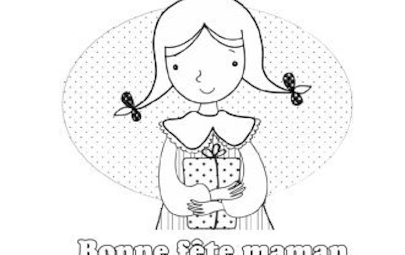 Coloriage Un Cadeau Pour Maman Momes Net Coloriage Un Cadeau Pour Maman Momes Net
