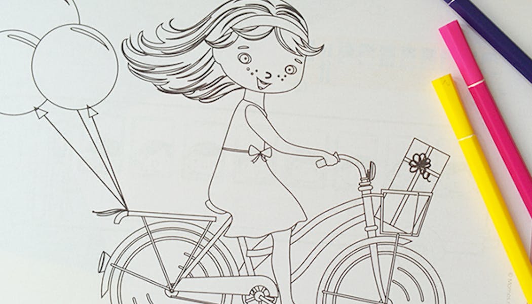 Coloriage De Velos Pour Enfants A Imprimer Momes Net Coloriage De Velos Pour Enfants A Imprimer Momes Net