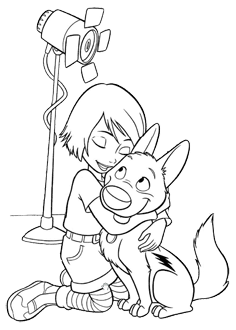 Coloriage Volt 1 Momes Net Coloriage Volt 1 Momes Net