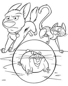 Coloriage Volt 3 Momes Net Coloriage Volt 3 Momes Net