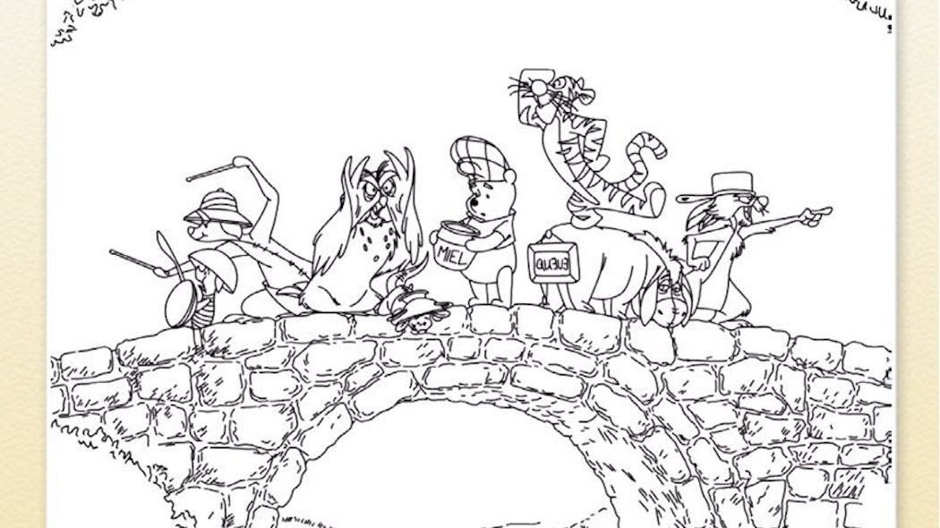 Coloriage Winnie l'ourson 2  MOMES.net