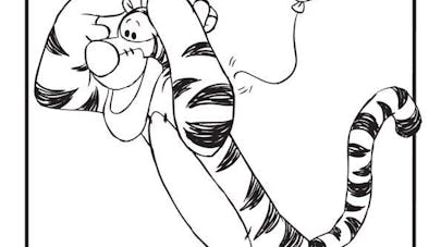 Coloriage Winnie l'ourson 9  MOMES.net