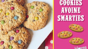 Cookies d'avoine aux smarties