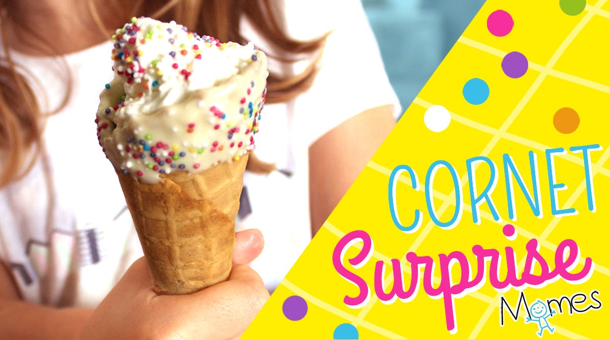 Recette Le Cornet De Glace Surprise Momes Net