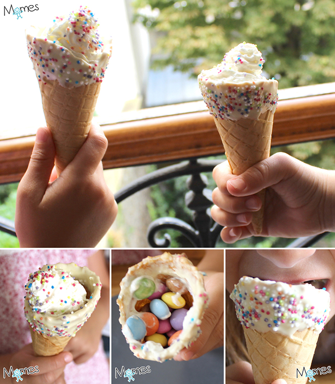 Recette Le de glace surprise