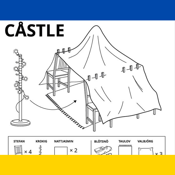 Coronavirus Ikea Propose 6 Plans Pour Fabriquer Des Cabanes Pour Enfants Avec Ses Meubles Momes Net