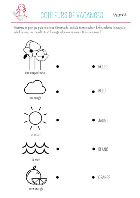 Couleurs De Vacances Momes Net