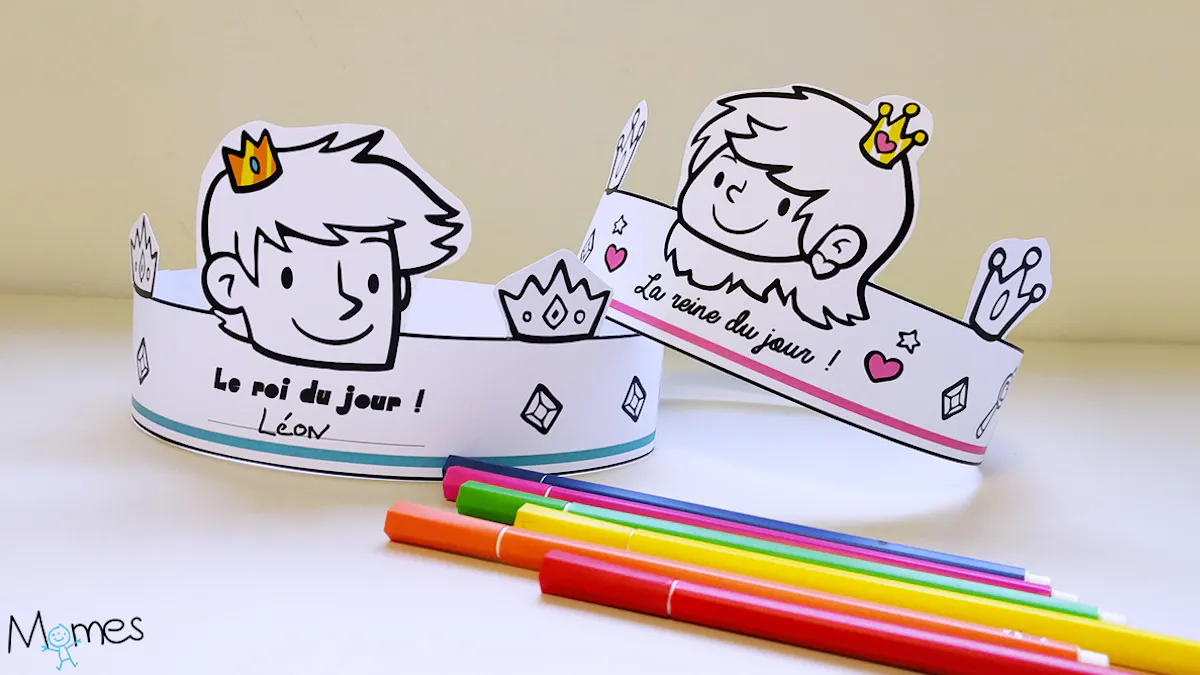 Couronne A Imprimer Et A Colorier Momes Net Couronne A Imprimer Et A Colorier Momes Net