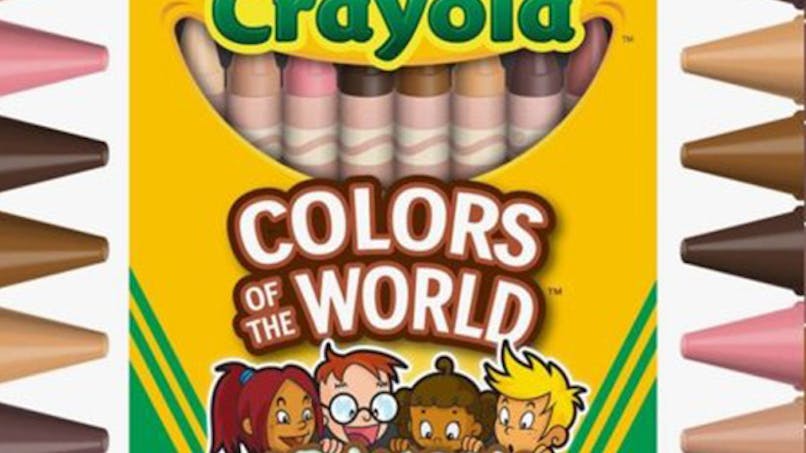 crayola gamme crayons teintes peaux colors of the
      world