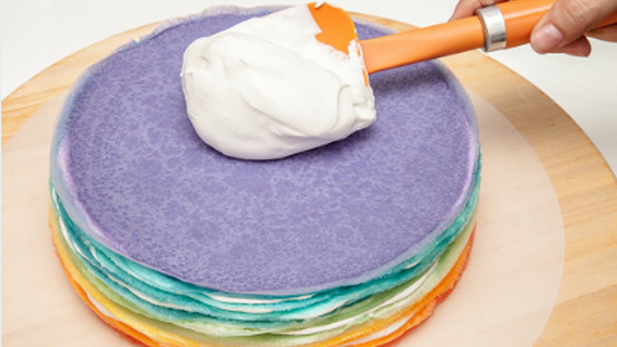 Recette Gateau De Crepes Arc En Ciel Momes Net Recette Gateau De Crepes Arc En Ciel Momes Net