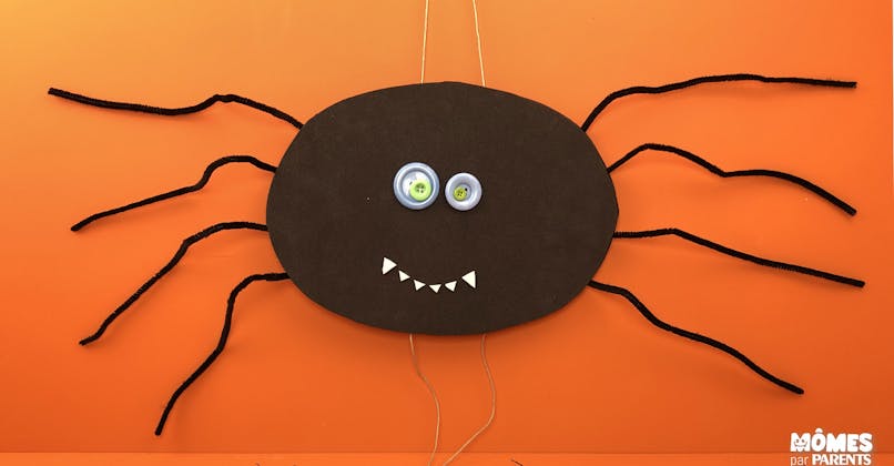 Décoration araignée mobile d’Halloween