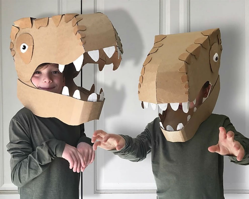 Comment Faire Un Déguisement Facil De Dinosaure Video 20 déguisements fait maison pour enfants | MOMES