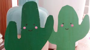 Des cactus rigolos
