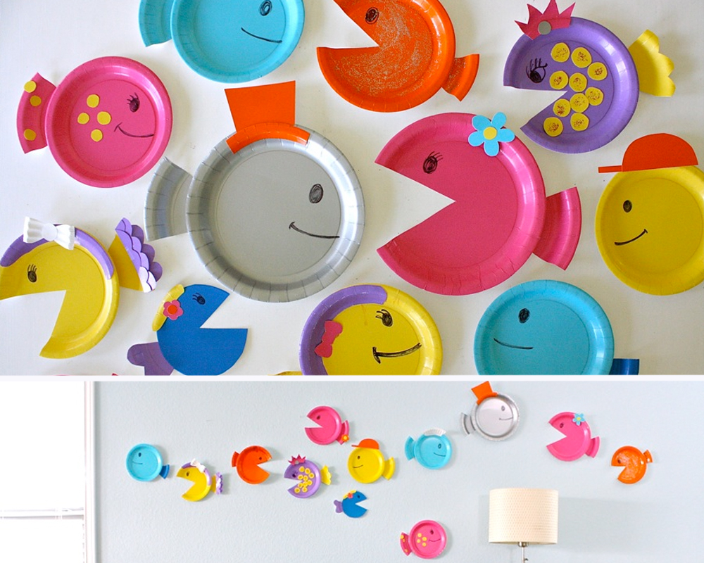 20 id?�es de bricolages avec des assiettes en carton | MOMES