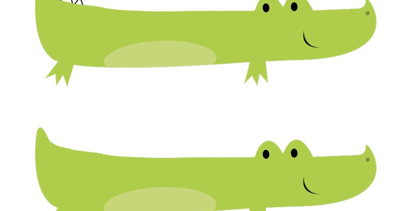 crocodiles graphisme maternelle