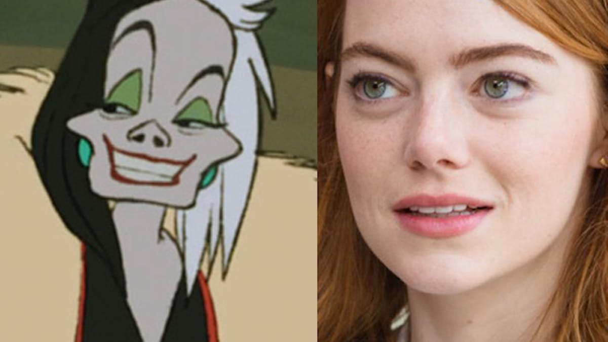 film Disney Cruella d'Enfer 101 dalmatiens méchante Emma
Stone film Disney Cruella d'Enfer 101 dalmatiens méchante Emma
Stone