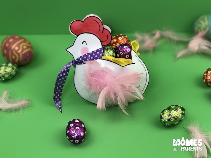 Diy Petite Poule De Paques Momes Net Diy Petite Poule De Paques Momes Net