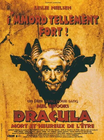 Affiche Dracula mort et très heureux