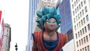 Dragon Ball : un Son Gokû géant dans les rues de New York !