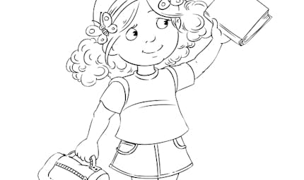 Coloriages Sur L Ecole Momes Net