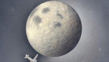 En avion vers la lune