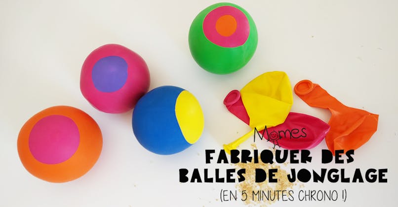 DIY balles de jonglage