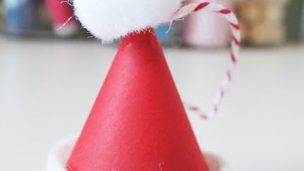 Fabriquer un bonnet de Père Noël