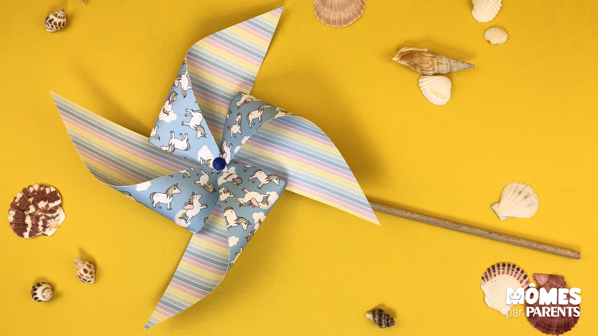 Diy Moulin A Vent En Papier Qui Tourne Vraiment Momes Net