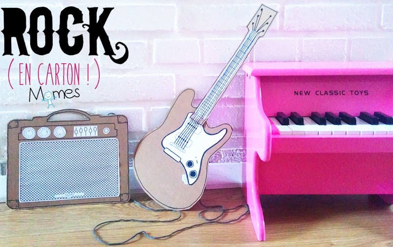 Fabriquer Une Guitare En Carton Momes Net Fabriquer Une Guitare En Carton Momes Net