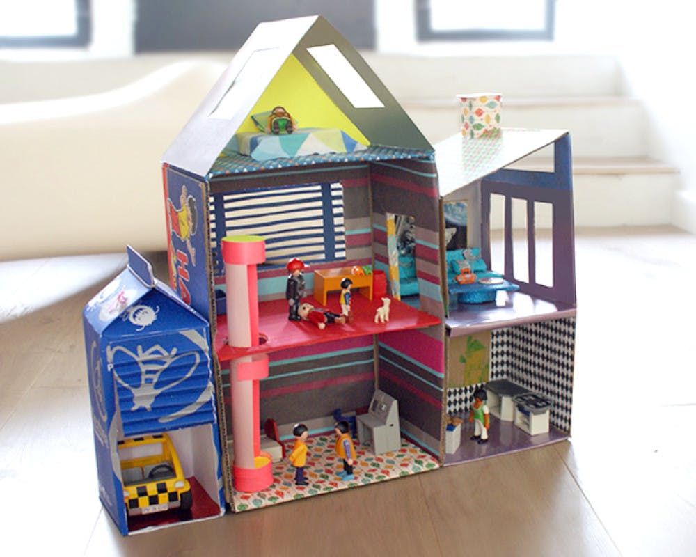 Fabriquer une maison de Playmobil
