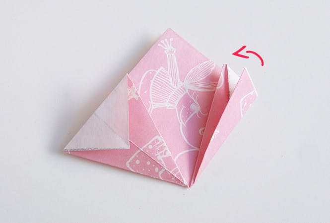 fleur en origami