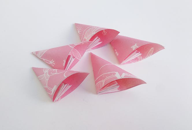 fleur en origami